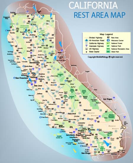 california safety rest area water quality